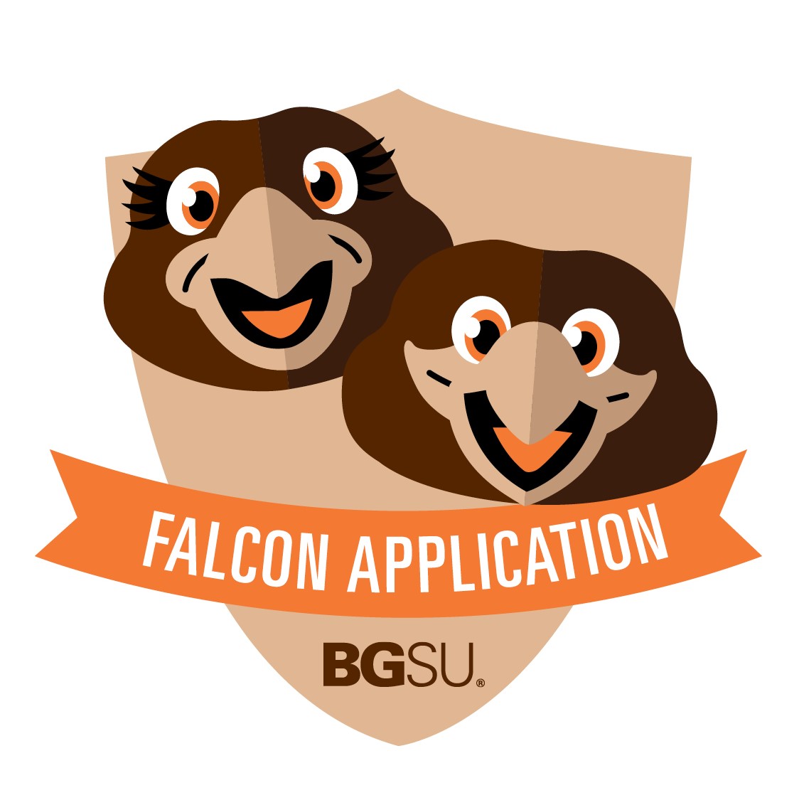 bgsu old falcon logo